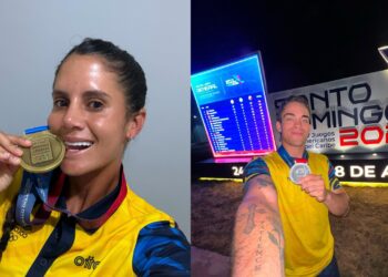 María Paulina Pérez y Cristian Ortega brillan con tres medallas para Colombia