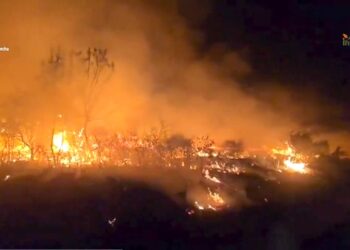 Incendio forestal cerca de Madrid consume 32.000 hectáreas y deja más de mil evacuados