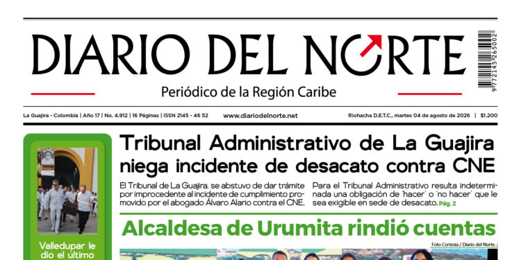 Esta es nuestra edición de hoy martes 4 de agosto de 2026