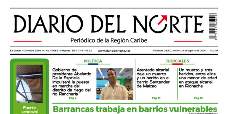 Esta es nuestra edición de hoy martes 25 de agosto de 2026