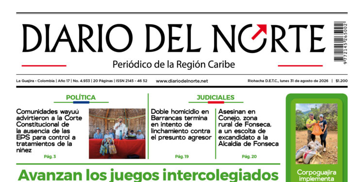 Esta es nuestra edición de hoy lunes 31 de agosto de 2026