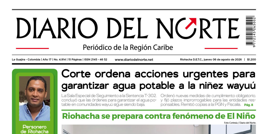 Esta es nuestra edición de hoy jueves 6 de agosto de 2026