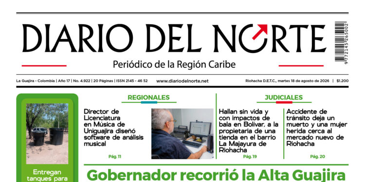 Esta es nuestra edición de hoy martes 18 de agosto de 2026