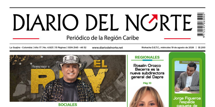 Esta es nuestra edición de hoy miércoles 19 de agosto de 2026
