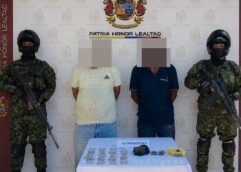Capturan a dos presuntos integrantes del Clan del Golfo con estupefacientes en El Paso, Cesar