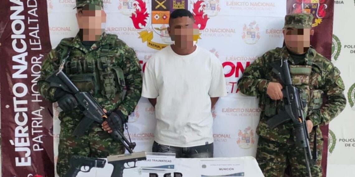 Capturan en Valledupar a presunto integrante de las Autodefensas Conquistadoras de la Sierra Nevada