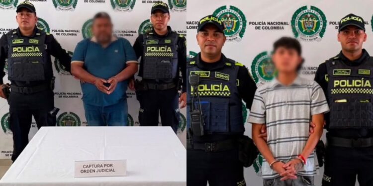 Dos hombres fueron capturados en Riohacha por órdenes judiciales relacionadas con armas de fuego