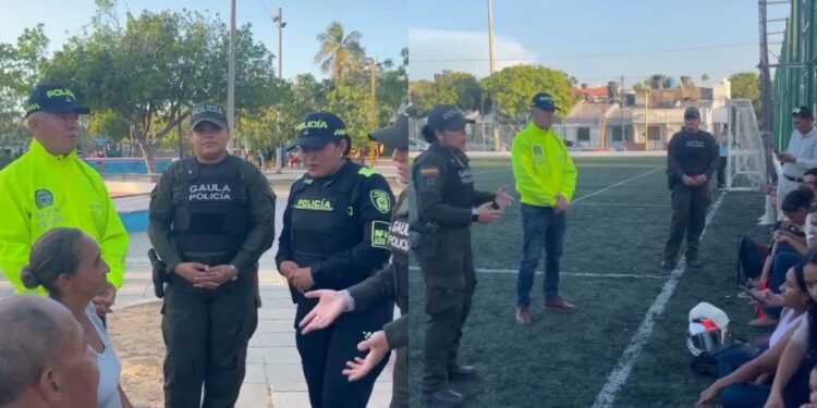 Gaula refuerza prevención contra secuestro y extorsión en Riohacha