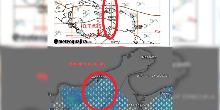Meteoguajira vigila sistema ciclónico que podría influir en La Guajira