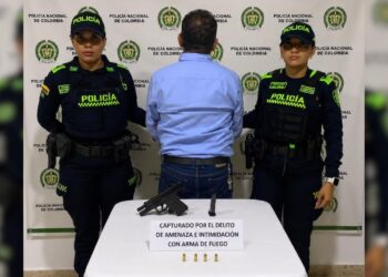 Capturan a hombre señalado de amenazar a una mujer con arma de fuego en Villanueva