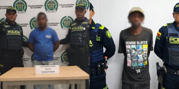 Capturados por receptación y porte de estupefacientes durante operativos de control en Riohacha