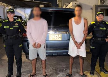Capturan a dos jóvenes en Maicao por falsedad personal durante operativo policial