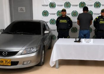 Capturado en flagrancia por porte ilegal de arma de fuego en Barrancas