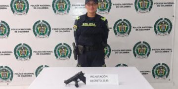 Policía incauta arma traumática durante acciones de prevención y control en Riohacha