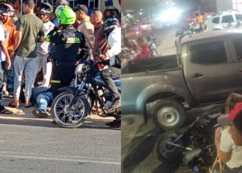 Dos accidentes de tránsito dejan un herido y lesionados leves en hechos aislados en Riohacha