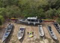 Recuperan cinco embarcaciones hurtadas y decomisan armas durante operativo de la Armada en el Magdalena
