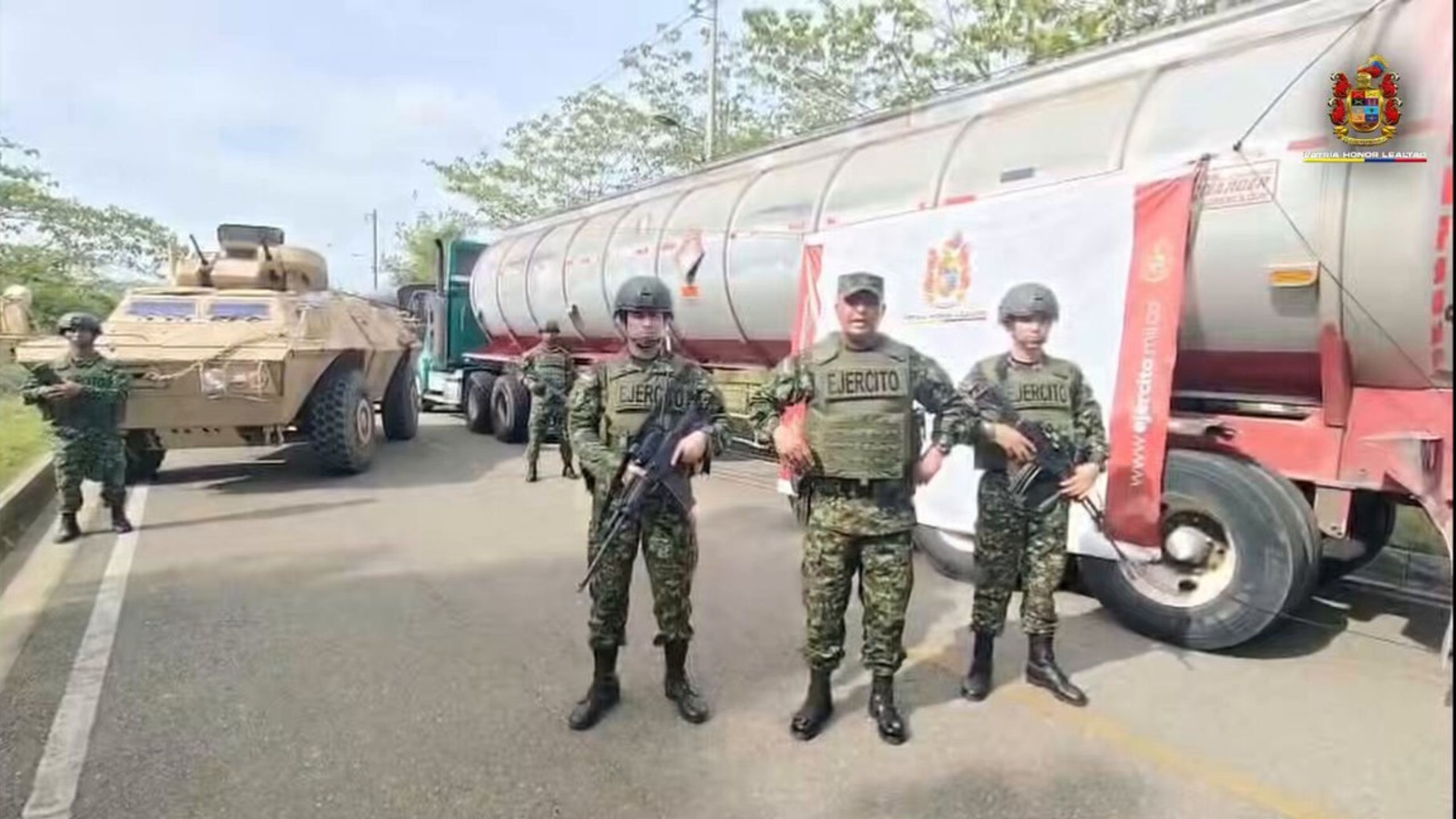 Dos capturados y 1.500 galones de ACPM incautados tras operativo militar en La Gloria, Cesar