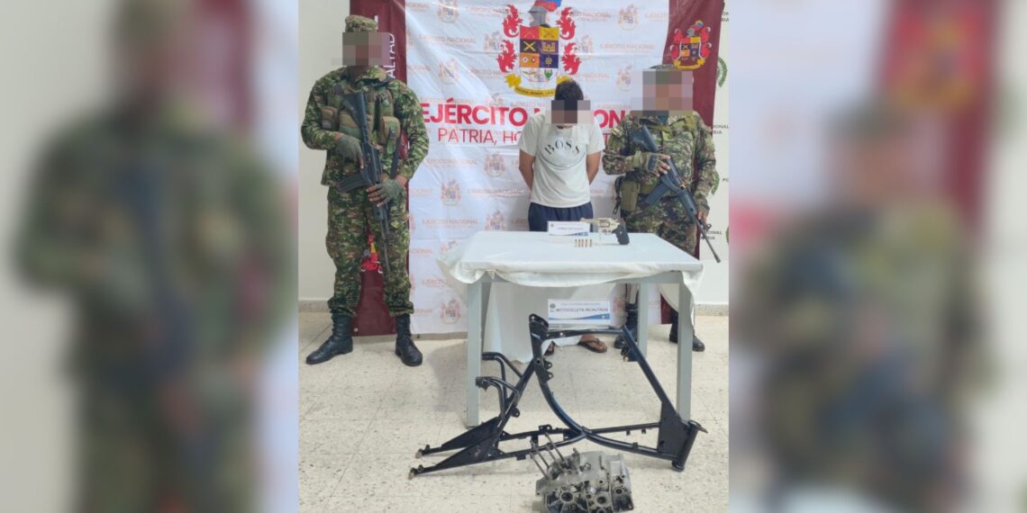 Capturan a presunto integrante del Clan del Golfo durante allanamiento en Valledupar