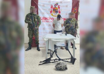 Capturan a presunto integrante del Clan del Golfo durante allanamiento en Valledupar