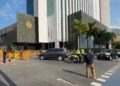 Abelardo De La Espriella llega a Cali en medio de un fuerte dispositivo de seguridad