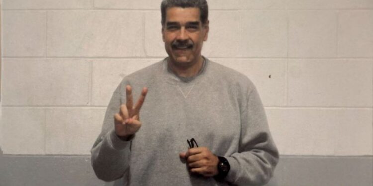 Nicolás Maduro publica sus primeras imágenes desde la cárcel en Nueva York