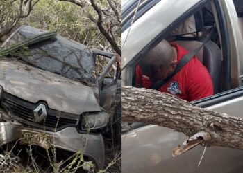 Dos hombres resultaron heridos tras accidente de tránsito en la vía Riohacha–Camarones