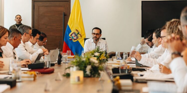 De la Espriella lidera consejo de ministros en Barranquilla con agenda centrada en emergencias y seguridad