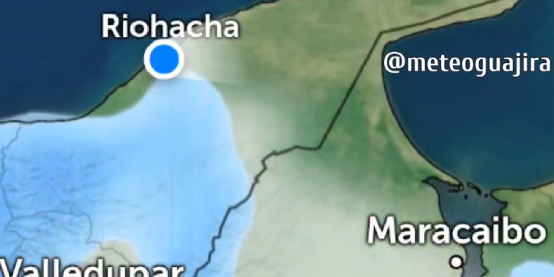 Meteoguajira prevé un fin de semana con altas temperaturas y lluvias aisladas en La Guajira