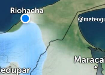Meteoguajira prevé un fin de semana con altas temperaturas y lluvias aisladas en La Guajira
