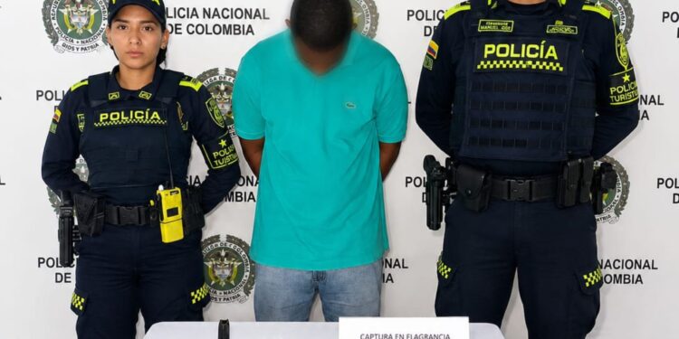 Capturan a hombre con pistola y nueve cartuchos durante controles en Riohacha