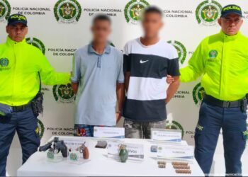 Envían a prisión a dos hombres señalados de almacenar armas y municiones en Valledupar