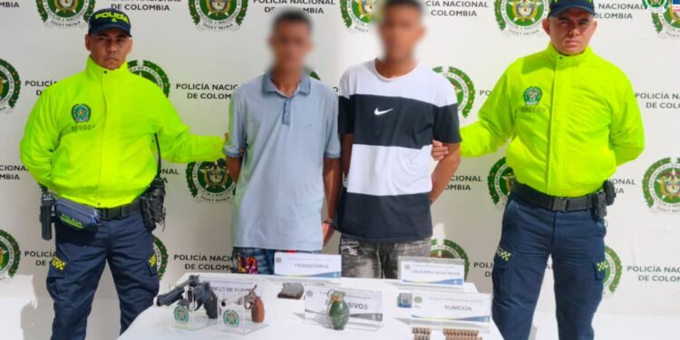 Envían a prisión a dos hombres señalados de almacenar armas y municiones en Valledupar