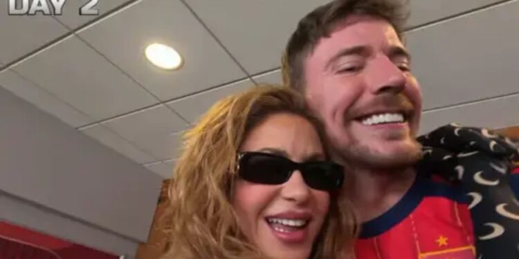 Shakira y MrBeast contemplan construir colegios en Barranquilla