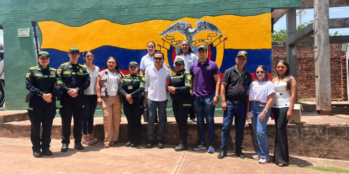 Policía refuerza acciones de prevención para proteger a estudiantes en La Jagua del Pilar