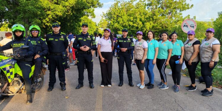 La Jagua del Pilar promovió la convivencia con jornada recreo-deportiva “Ruta por la Vida”