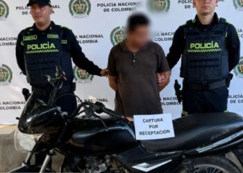Capturan a un hombre por receptación y recuperan motocicleta hurtada en Fonseca