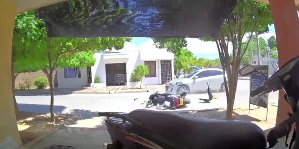 Accidente de tránsito deja a una mujer lesionada en San Juan del Cesar