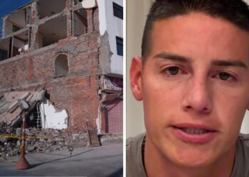 James Rodríguez anuncia ayudas para reconstrucción tras terremoto en Colombia