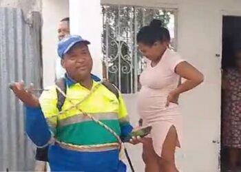 Habitantes de la comuna 10 amarraron a trabajador de Aqualia durante protesta