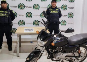 Policía recuperó motocicleta hurtada tras activar el Plan Candado en Riohacha