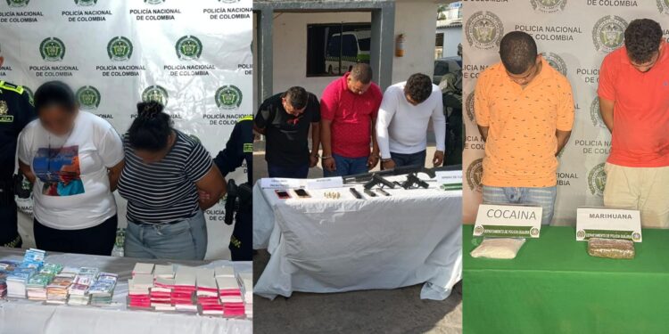 Siete capturados en Maicao y Riohacha durante operativos contra diferentes delitos