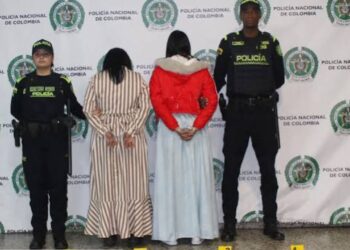 Capturan a dos mujeres con más de 9 kilos de droga adheridos a sus piernas en El Dorado