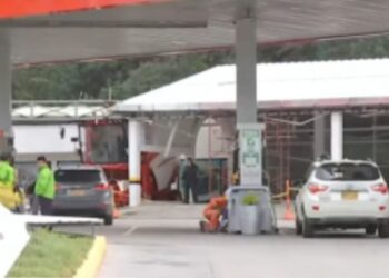 Delincuentes robaron cerca de $10 millones en estación de gasolina de la variante Palmar de Varela-Santo Tomás