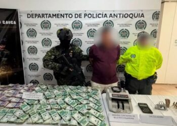 Incautan más de $1.000 millones y capturan a presunto cabecilla del Clan del Golfo en Antioquia