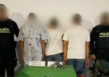 Capturan a tres presuntos integrantes de ‘Los Correcaminos’ en Cartagena