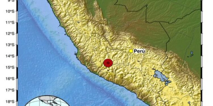 Temblor de magnitud 6,7 sacudió el sur de Perú este 20 de agosto