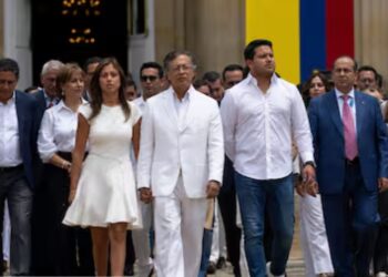 Gustavo Petro se despidió de la Casa de Nariño al finalizar su mandato presidencial