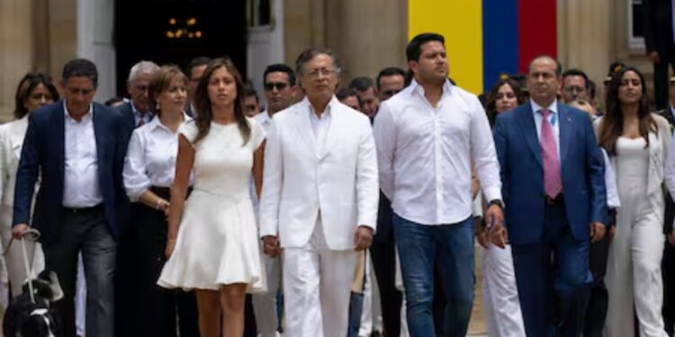 Gustavo Petro se despidió de la Casa de Nariño al finalizar su mandato presidencial