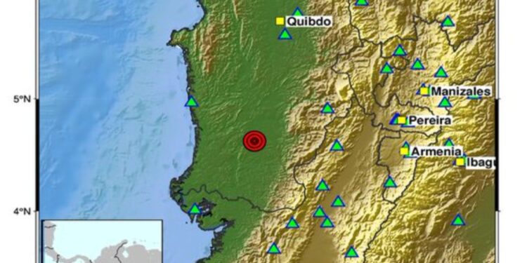 Dos sismos fueron reportados durante la mañana de este domingo en Colombia