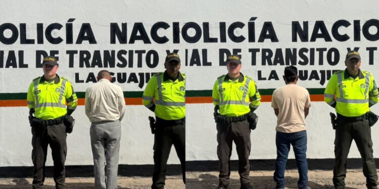 Capturan a dos hombres por presunta falsedad en licencias de conducción en La Guajira